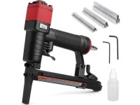 H7116LSP-KT 22 Gauge 3/8-Inch Crown Pneumatic Upholstery Stapler with Long Nose, Air Stapler Kit, with 6000 Staples, 1/4-Inch to... 