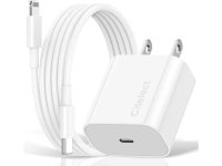 for iPhone14 13 Fast Charger, Usbc 20w Power Adapter Cube Fast Charging Block,USB-C Wall Plug Box with USB C Lightning Cable Cord... 