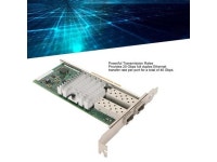 Sxhlseller 10GB SFP PCI e Network Card, Dual SFP Port 10GB SFP PCIe 2.0 X8 Network Card, 10Gbe SFP Port 10G Ethernet Card for... 