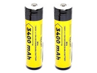 Vapcell 2PCS 18650 B34 Rechargeable Button Top Battery 3.7V 3400mAh 10A Li-ion For Flashlight Torch Battery - Newegg.com