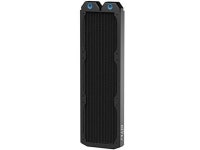 DIYhz Water Cooling Computer Radiator, 12 Pipe Thick Copper Heat Exchanger Liquid Cooling Radiator G1/4 Thread Heat Row Sink... 