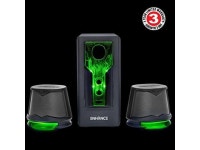 High Excursion Sound System, AC Powered & 3.5mm, Volume and Bass Control, Compatible with Gaming PC, Desktop, Laptop - Newegg.com