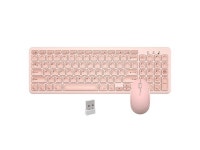 4Ghz USB Cordless Slim Silent Keyboard and Mouse Kit Home Office Game Use for Computer,Laptop,PC Desktops,Mac (Pink) - Newegg.com