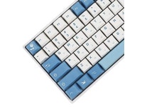 143 Sea Fog Love Letter Cherry Profile Dye Sub Thick PBT 5 Sides Mac Keycaps Set for ANSI 104 87 61 96 75 GMMK NCR80 Mx Keyboard... 