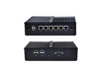 KETUOPU Industrial Mini PC Firewall Appliance Intel Core i5-7200U, 8G DDR4 RAM 64G SSD, Desktop Computer with 6 Gigabit LAN Mini... 