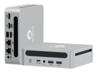 GenMachine Mini PC AMD Ryzen 7 7735HS (up 4.75GHz), 32GB LPDDR5 6400MHz, 512GB SSD, USB4.0, Dual 2.5G LAN, 4K Triple Display... 