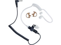 5mm Listen/Receive Only Clear Acoustic Tube Earmolds, Direct to Speaker Mic, Guaranteed to fit Motorola XTS APX Kenwood TK NX... 