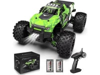 1:18 All Terrain RC Car, 36 KPH High Speed 4WD Electric Vehicle with 2.4 GHz Remote Control, 4X4 Waterproof Off-Road RC Trucks... 