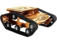 Smart Robot Car Tank Chassis Kit Aluminum Alloy Big Platform with 2WD Motors for uno/Raspberry Pi DIY Remote Control Robot Car... 