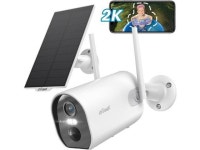 2K Solar Camera Security Outdoor with Spotlight & Siren, AI Detection Wireless Cameras for Home Security, 3MP Color Night Vision... 