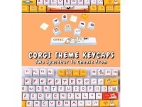 Corgi Dog Keycaps for Cherry MX Switches Cute Pets Mechanical Gaming Keyboard, PBT Key Caps SetEnglish Version - Newegg.com