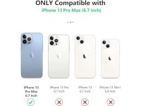 SOiOS for iPhone 13-Pro-Max Phone Case: Military Grade Dropproof Protective Cell Phone Cover with Kickstand & Slider | Rugged... 
