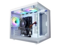 SUEVERY SUV900W1 Gaming Desktop PC - AMD Ryzen 5 5600G 6-core... RAM - 512GB SSD M.2 NVMe Windows Home - Gaming PC White - Newegg.com