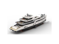 Custom MOC-230069 1/38 Scale Ultra MEGA Yacht Building Blocks (47836PCS) - Newegg.com
