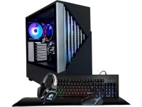 Periphio Reaper Gaming PC Computer - AMD Ryzen 5 5600G, Radeon Vega 7 Graphics, 1TB NVMe Solid State, 16GB DDR4 RAM, Windows 11... 