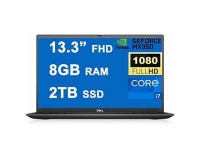 Dell Vostro 5000 5301 13 Lightweight Laptop 13.3 Full HD 11th Gen Intel Quad-Core i7-1165G7 8GB RAM 2TB SSD GeForce MX350 2GB... 