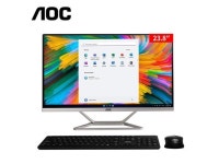 AOC All-in-One PC Business Desktop 23.8 FHD Screen AMD R3 3250U 512 GB SSD Processor up to 3.5GHz 16GB RAM Windows 11 Home Wi-Fi... 