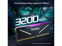 Fanxiang RGB 32GB (2 x 16GB) 288-Pin PC RAM DDR4 3200 (PC4 25600) Desktop Memory for Intel XMP2.0 PC Gaming Computer Memory... 