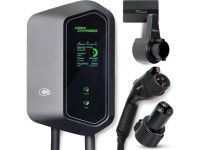 Fast 48 Amp Level 2 EV Charger, Wall-Mount Electric Vehicle... NEMA 14-50. J1772 car Connector & Tesla NACS, Indoor/Outdoor, 30ft... 