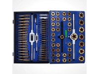 86pc Tap and Die Combination Set Tungsten Steel Titanium SAE AND METRIC Tools - Newegg.com