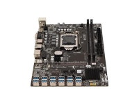 Computer Motherboard, B250C Dual Channel 2 DDR4 DIMM CPU 4Pin 24Pin M ATX PC Mining Motherboard for LGA 1151, 4 SATA2.0, USB2.0... 