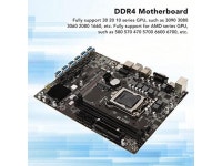 Computer Motherboard, B250C Dual Channel 2 DDR4 DIMM CPU 4Pin 24Pin M ATX PC Mining Motherboard for LGA 1151, 4 SATA2.0, USB2.0... 