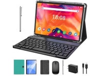 Tablet, 10 inch Tablet with Case, Mouse, Stylus, 8000mAh Battery, 2.4G/5G WiFi, GPS, Google Certified Tablet PC, Green - Newegg.com