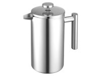 34 oz/1L Coffee Press for French-Style Brewing, Silver Stainless Steel - Newegg.com
