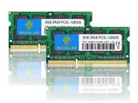 Rasalas 16GBG(2X8GB) KIT DDR3L 1600MHz PC3L-12800S Unbuffered Non-ECC 1.35V CL11 2Rx8 Dual Rank 204 Pin SODIMM Laptop/Notebook... 