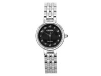 Citizen L Classic Stainless Steel Black Dial Eco-Drive EM0990-81E Womens Watch - Newegg.com
