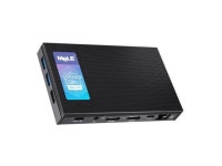 MeLE Quieter4C Fanless Mini PC 12th Alder Lake N100 (up to 3.4GHz, 4C/4T) 8GB LPDDR4x 128GB Micro Desktop Computer Win 11 Pro... 