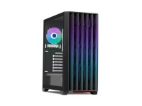 YEYIAN Phoenix Glass Gaming Computer PC Case, ATX Mid Tower, Up to 360mm Liquid Cooling 9 ARGB Fans with 4 PWM, Tempered Glass... 