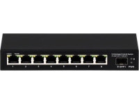 8 Port 2.5G Unmanaged Ethernet Switch 8x2.5GBase-T Ports 1x10G SFP+ Fiber Switch 60Gbps Bandwidth Desktop/Wall Mount Plug and... 
