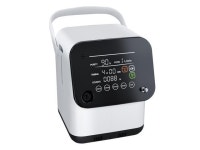 MONPORT Smart 2-in-1 Oxygen Machine - 1-7L Adjustable Flow, Auto-Humidification & Remote Control, Compact 7kg Design for Family... 