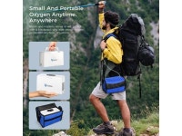 Monport | Portable Oxygen Concentrator - 3L/min Flow, 30.5% Pure Oxygen, 52dB Quiet with 3 Power Options for Camping,& Travel... 