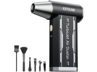 EXTOLINK L8 Compressed Air Duster 180,000 RPM 4-Speed Electric with TurboJet Mode, 8000mAh Battery & Cleaning Kit, for Desktop... 