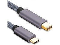 FOR USB C to Mini DisplayPort Cable, Type C to Mini DP Adapter 4K 6.6Ft/2m Cord 3 Compatible for Book Pro 2018 - Newegg.com