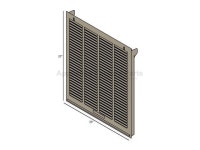 Appliance Factory Parts 324008-303 LOUVER ASSEMBLY (ASPEN PAD) FOR: 5000 SD - Newegg.com