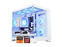 AODU Gaming Desktop PC-Windows11-AMD Ryzen 7 7800X3D -AMD... 2 NVMe SSD-850W PSU-panoramic PC case WiFi6 RGB Sync Gaming PC... 