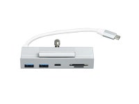 5 in 1 USB C Adapter USB3.1Gen2 10Gbps USB C Dock SD TF Card Reader 2 USB-A+1 USB-C Ports for PC Laptop for 2021 IMac 24 Inch... 