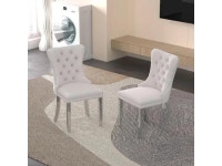 Sumdeal Velvet Dining Chairs Set of 2, Tall Back Side Chair, Modern Upholstered High-end Tufted Side Chair with Button Back Ring... 