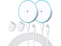 USB C Charging Block for iPhone 17/16/15/14/13/12 Series/AirPods 4 3/2/Pro 2/3 - Newegg.com 2Pack MagSafe Magnetic Wireless... 