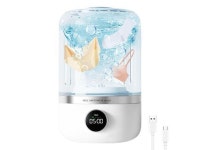 Portable Washing Machine, Rechargeable 4000mAh Cordless Mini Washing Machine, 1L Underwear Washing Machine, Collapsible Compact...