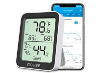 Digital Hygrometer Indoor Thermometer Room H5075, Bluetooth Temperature Humidity Meter with 164ft Remote App Control... 