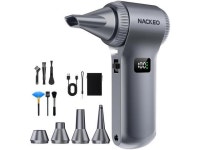 Compressed Air Duster-230000RPM Super Power Electric Air Duster, 100-Level Adjustable Inflatable Air Blower with LED Light and... 