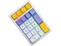 Numpad,21 Keys Mini Numpad Portable Keypad Bluetooth5.0/2.4G/Wired Number Pad Keyboard PBT Keycaps RGB Backlit Type-C Mini... 