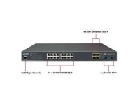 PLANET GS-5220-16T4S2XR L2+ 16-Port 10/100/1000T + 4-Port 100/1000X SFP + 2-Port 10G SFP+ Managed Ethernet Switch - Newegg.com... 