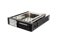Kingwin KF-251-BK Dual Bay 2.5 in. Internal Sata, Tray-Less, Hot Swap Rack With Key Lock - Newegg.com