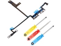 MMOBIEL Volume Control Replacement Compatible with iPhone X 5.8 inch Mute Button Connector Flex Cable incl. Screwdriver - Newegg.com