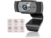 Pytoss 1080P Webcam with Microphone, HD Streaming Web Camera, Wide Angle USB Camera Compatible with PC Computer Laptop Mac Zoom... 